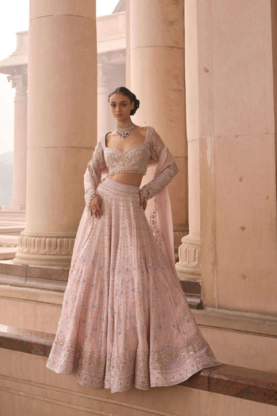 Pink Marshmallow Lehenga Set