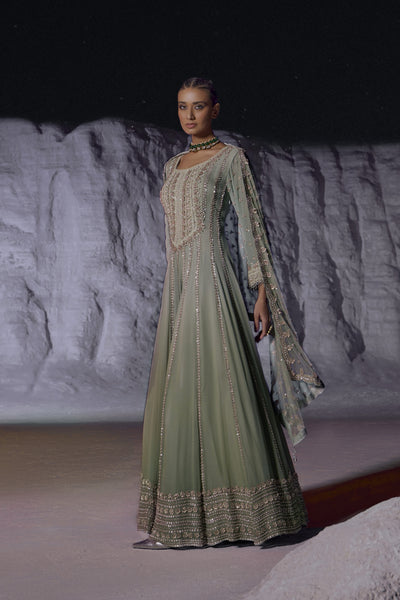 Mint Green Anarkali