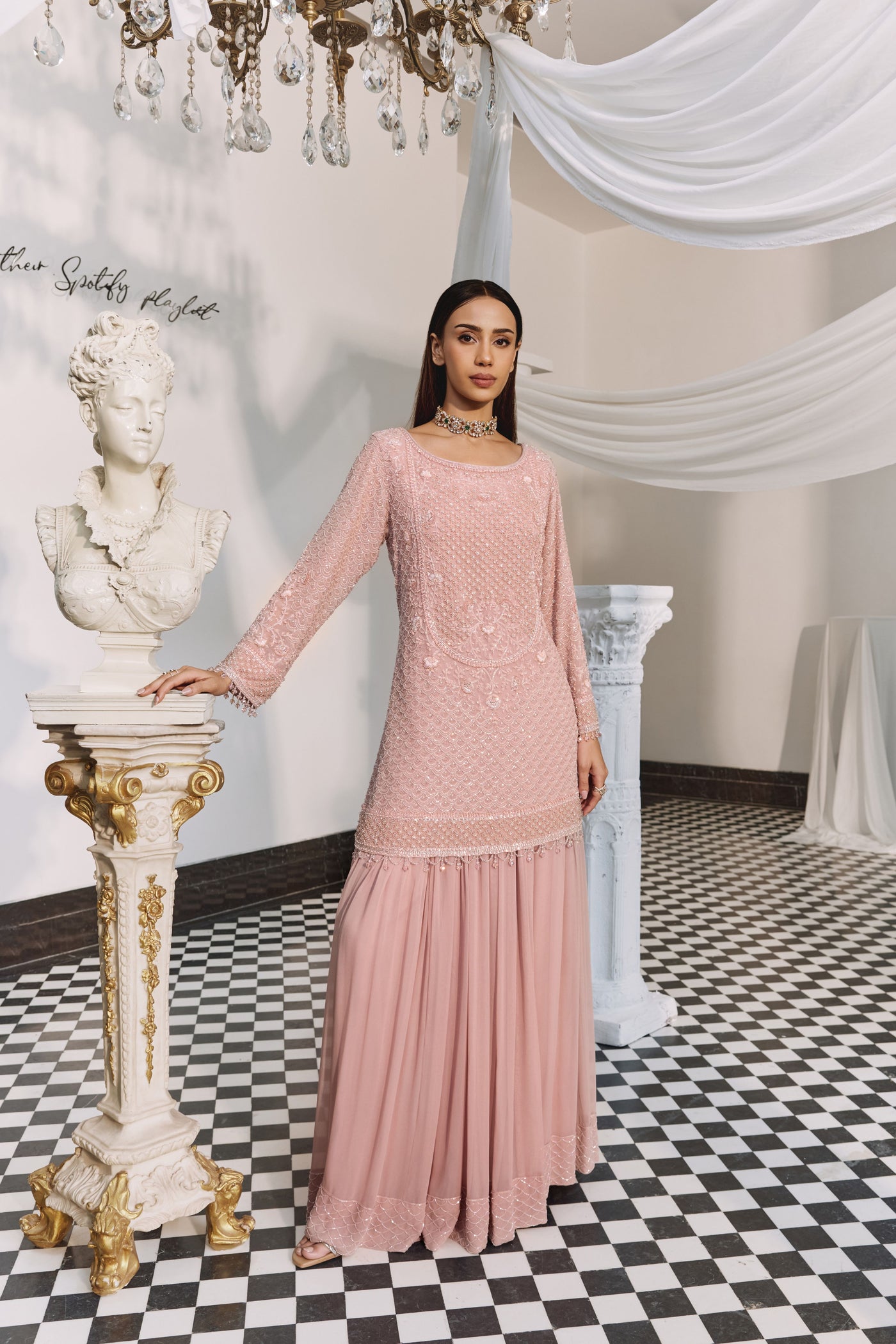 Blush Pink Kurta Set