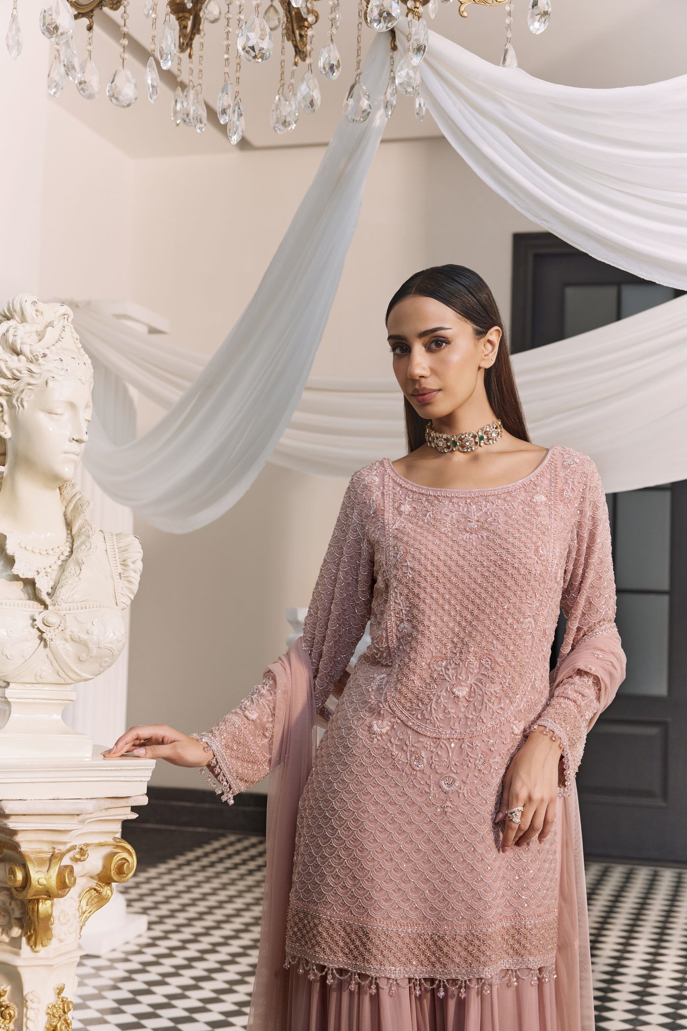 Blush Pink Kurta Set