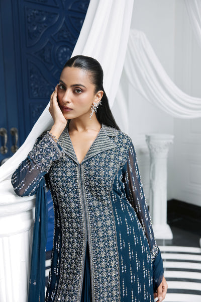 Midnight Blue Kurta Set