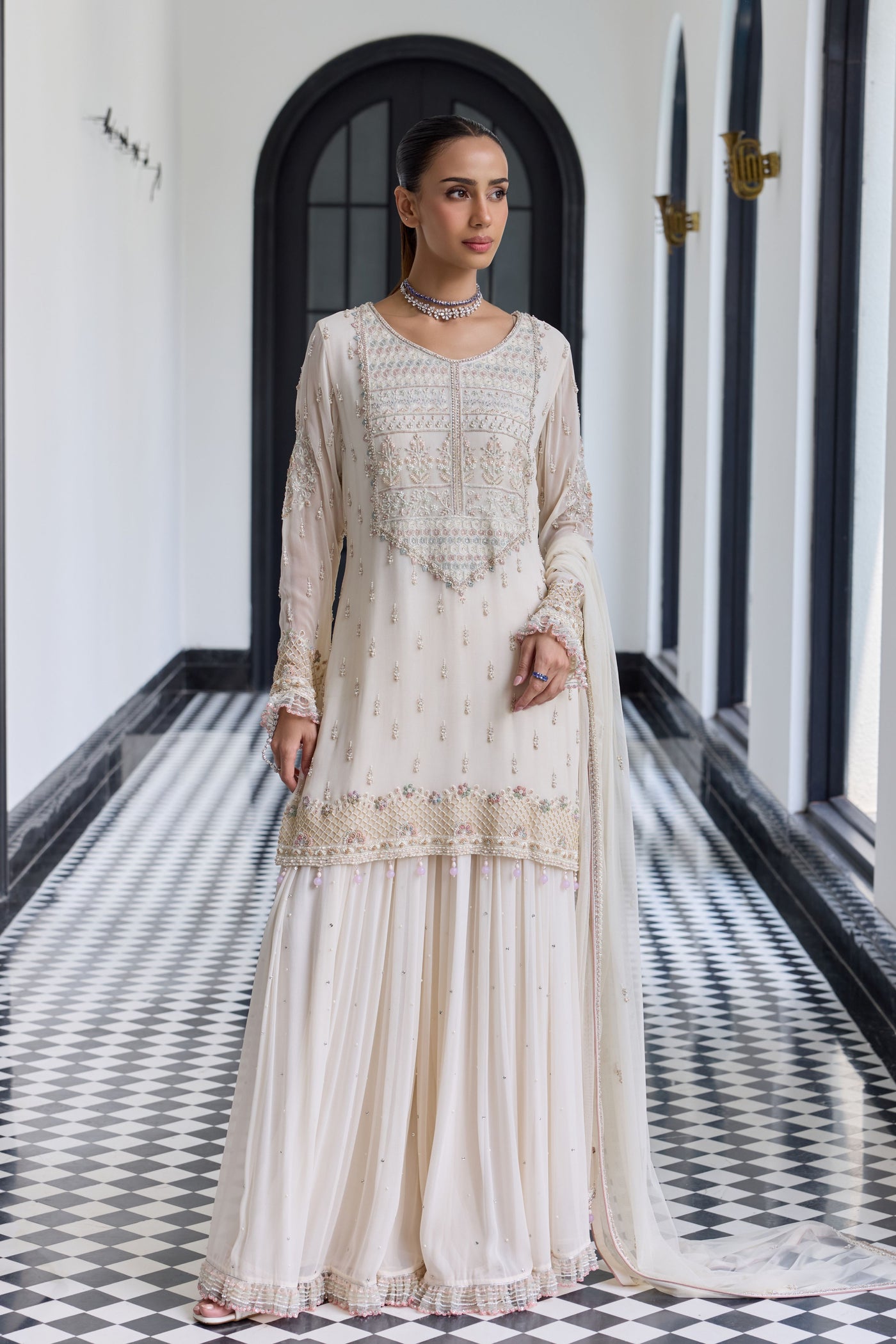 Ivory Kurta Set