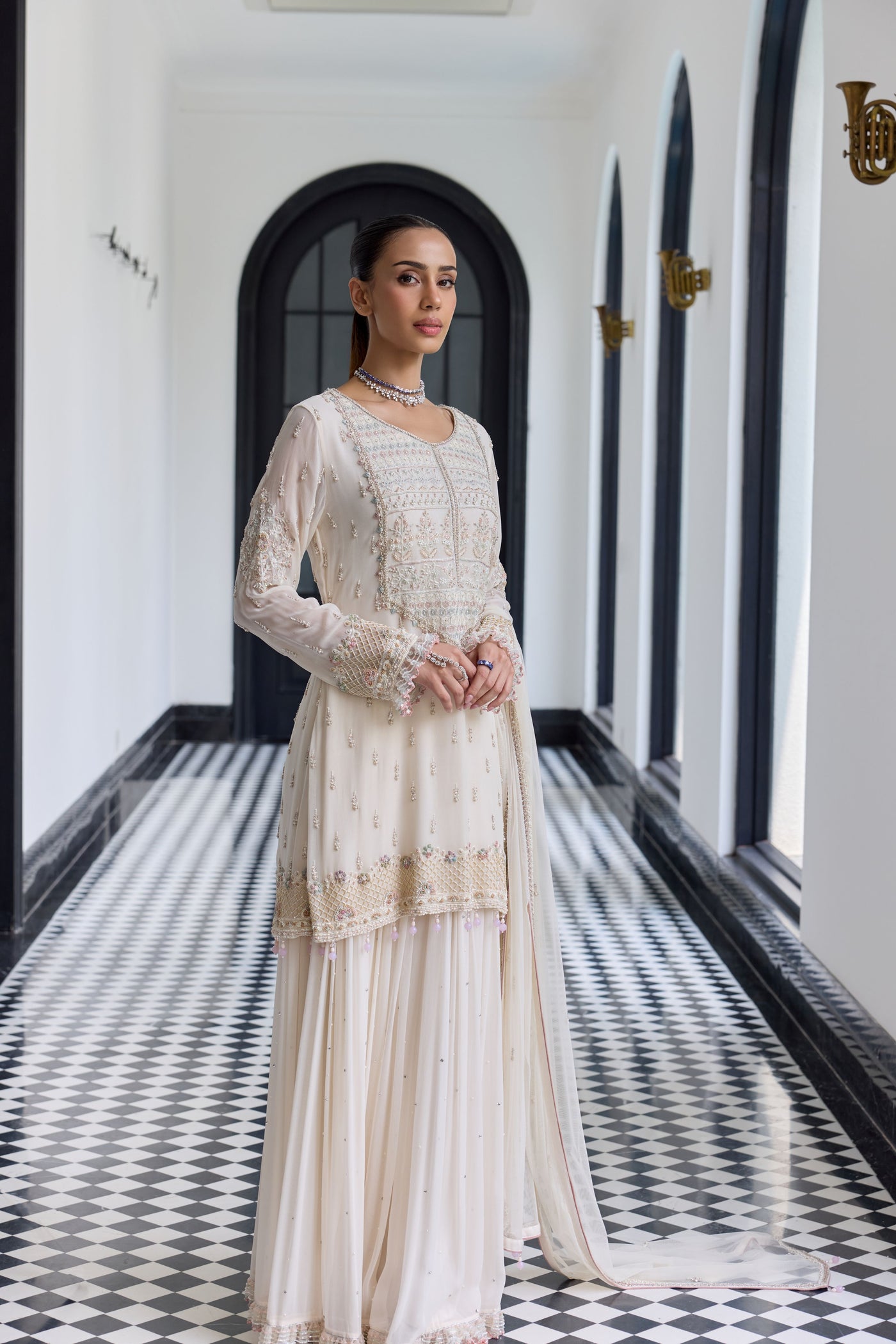 Ivory Kurta Set