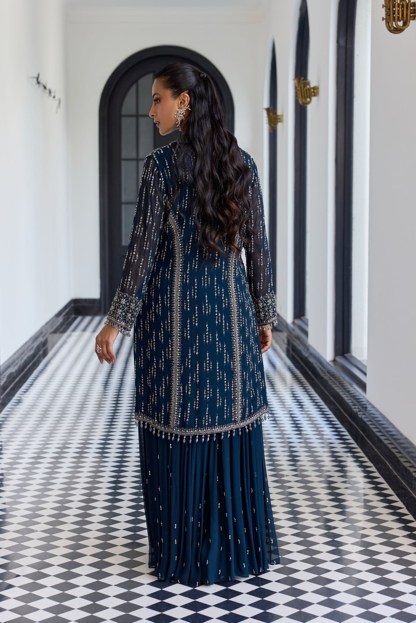 Midnight Blue Kurta Set