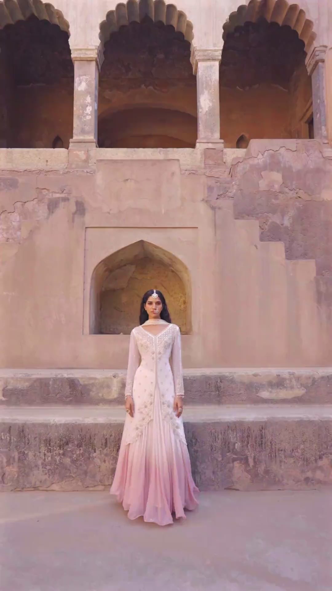 Ivory Embellished Kurta Set