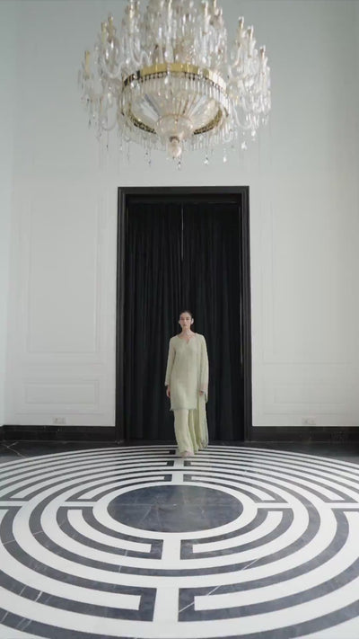 Pale Green Kurta Set