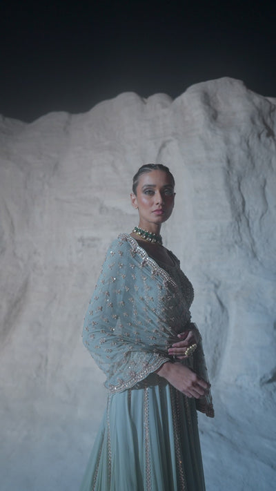 Mint Green Anarkali