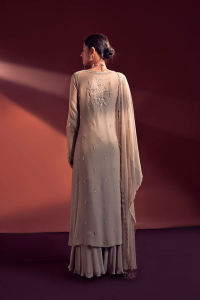 Creamy Beige Kurta Set