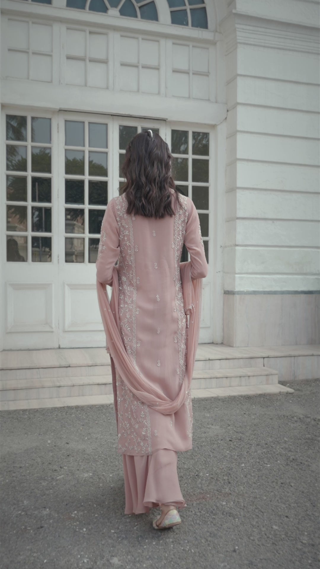 Dusty Pink Kurta Set
