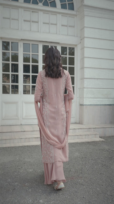 Dusty Pink Kurta Set