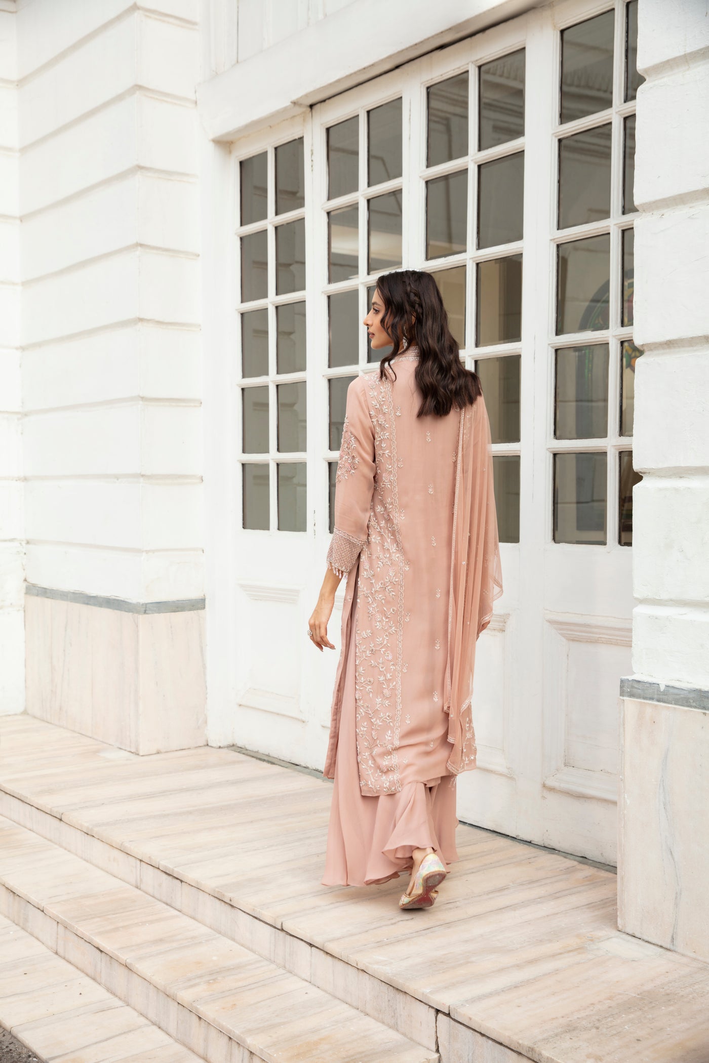 Dusty Pink Kurta Set