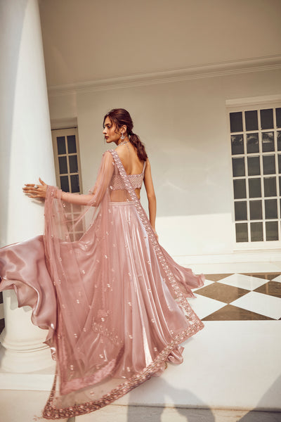 Icy Pink Lehenga Set